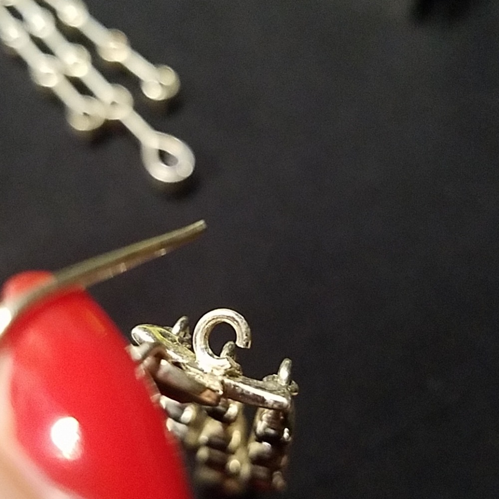 Ruby Dangling Earrings - image 5